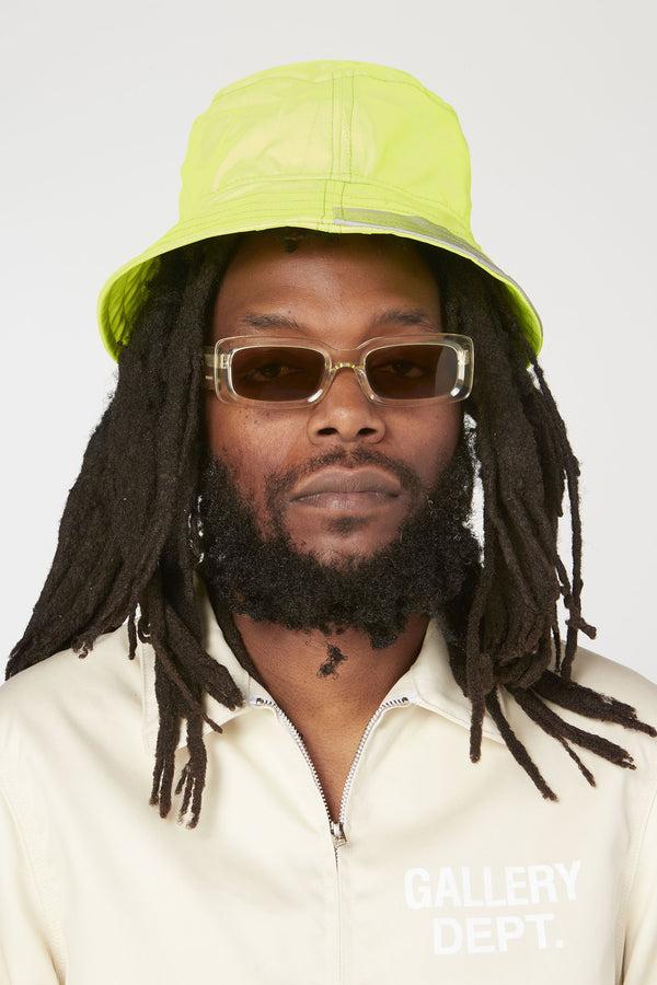 Gallery Dept. TOXIC BUCKET HAT Neon Yellow