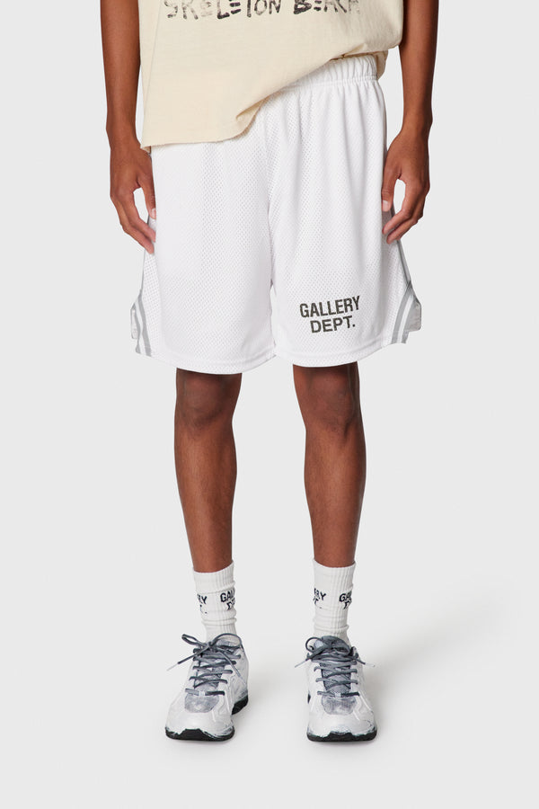 Gallery Dept. VENICE COURT SHORTS White/grey