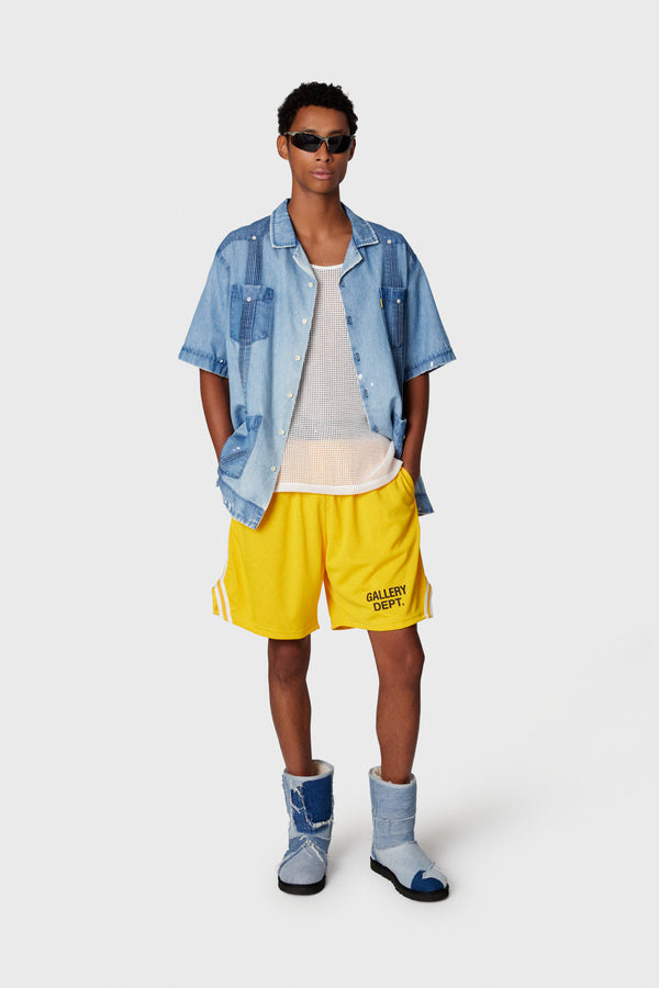 Gallery Dept. VENICE COURT SHORTS Yellow