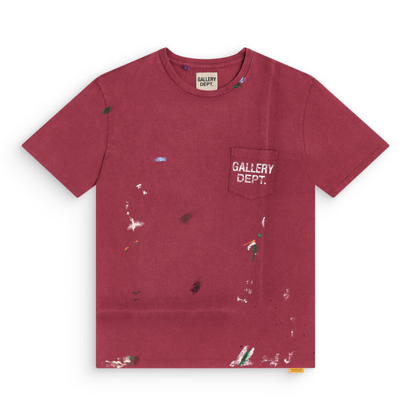 gallery dept. VINTAGE LOGO PAINTED TEE brick