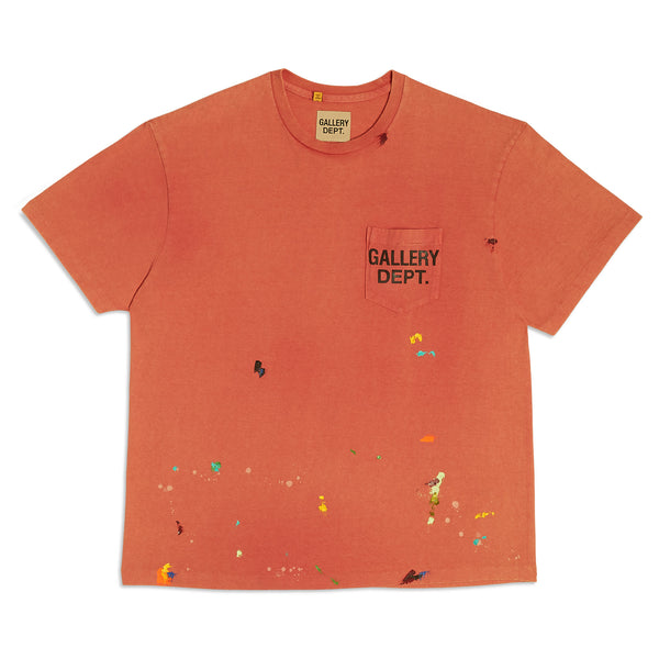 gallery dept. VINTAGE LOGO PAINTED TEE red