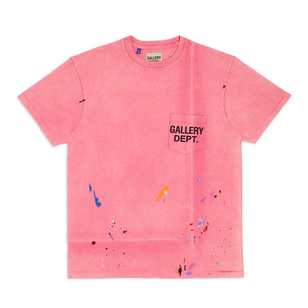 gallery dept. VINTAGE LOGO PAINTED TEE salmon