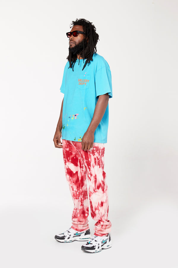 Gallery Dept. VINTAGE LOGO PAINTED TEE Turquoise