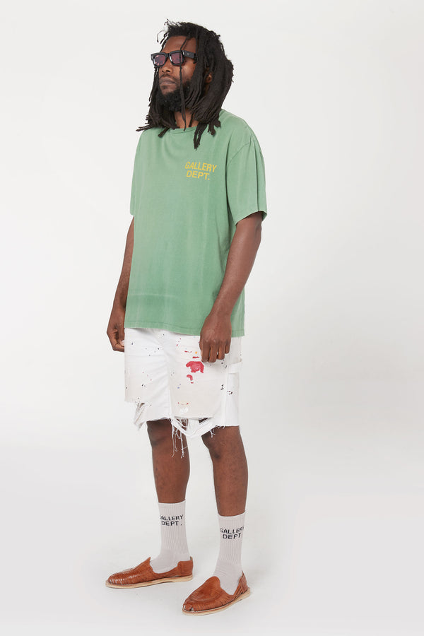 Gallery Dept. VINTAGE LOGO TEE Kelly Green