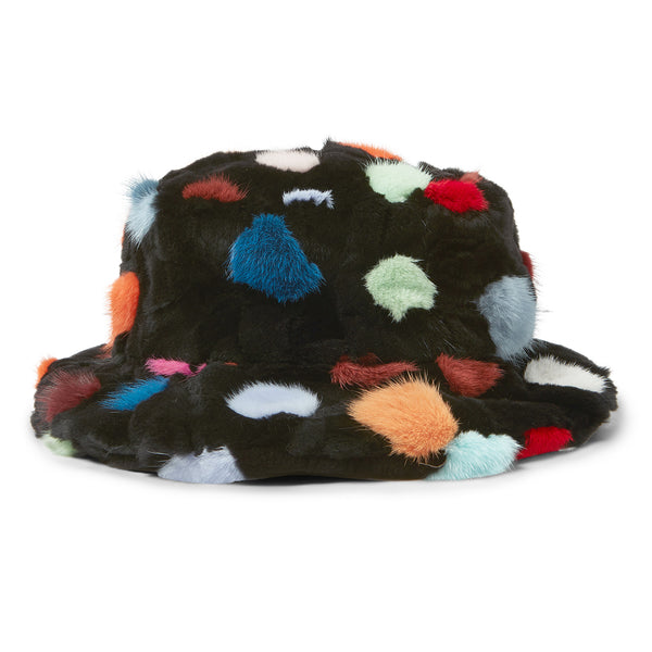 Gallery Dept. RODMAN POLKA DOT BUCKET HAT Black/multi