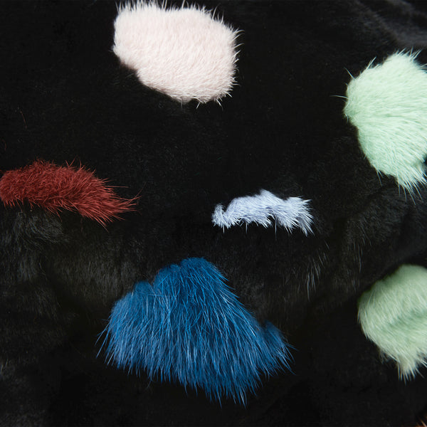 Gallery Dept. RODMAN POLKA DOT BUCKET HAT Black/multi