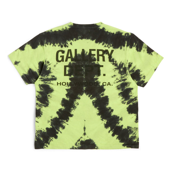 Gallery Dept. SOUVENIR TEE TIE DYE Lime Black Tie Dye