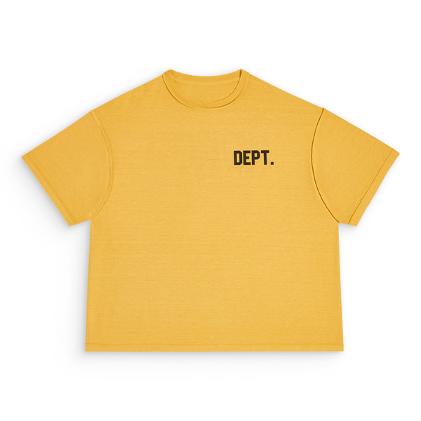 Gallery Dept. STUDENT COACH REVERSIBLE TEE Gold Yellow