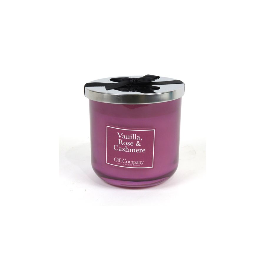 gift company Colour DoubleWickCandle-VanillaRose&Cashmere