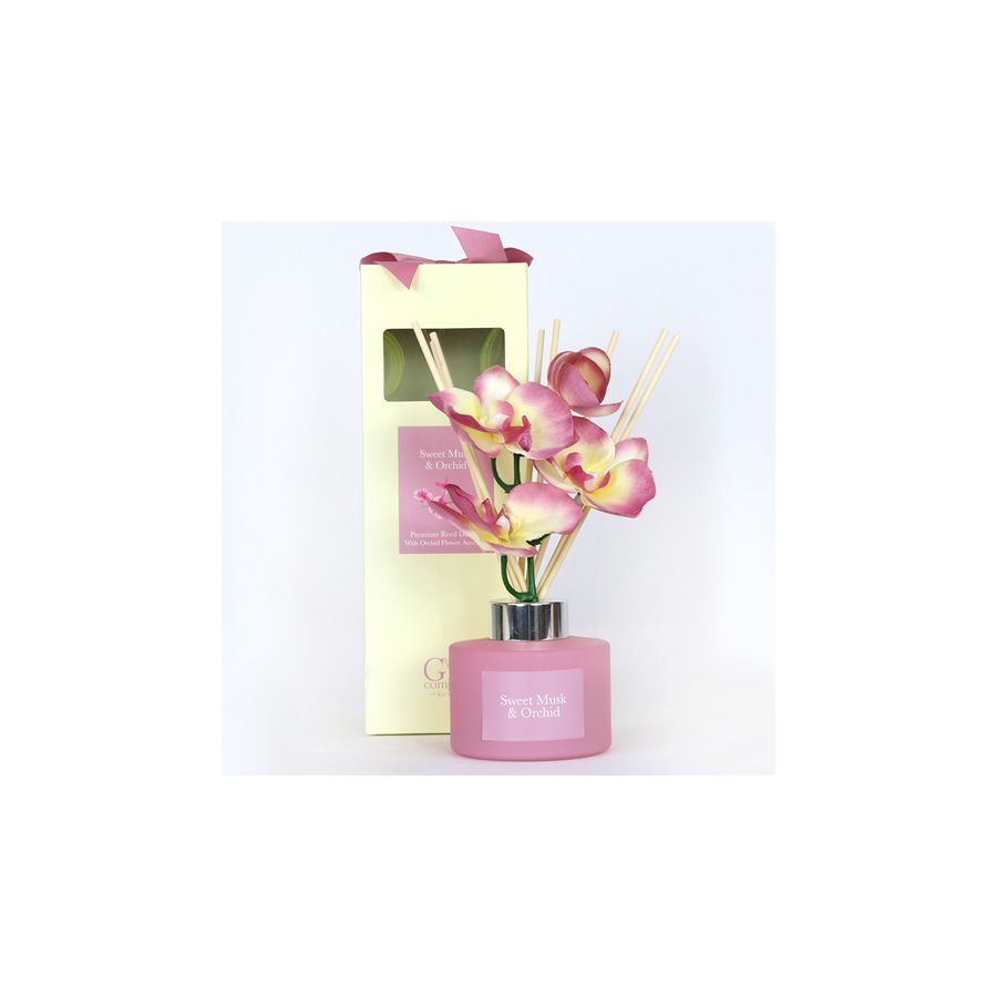 gift company Diffuser with Flower-Black Musk and Orchid