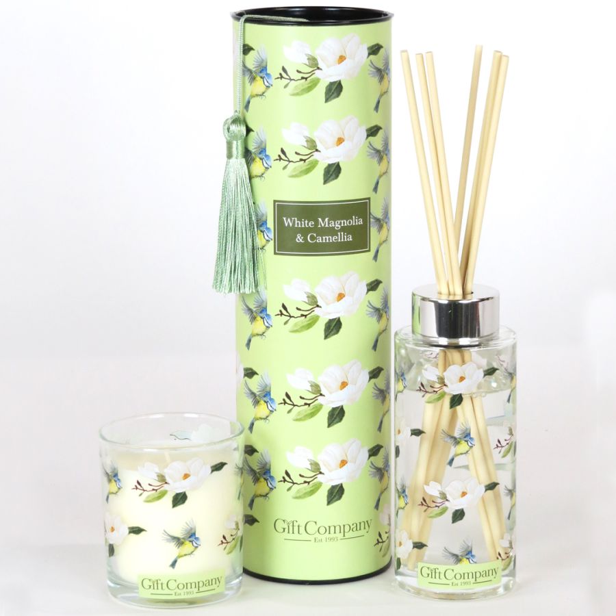 gift company Floral Tube Scent Set-White Magnolia & Camelia