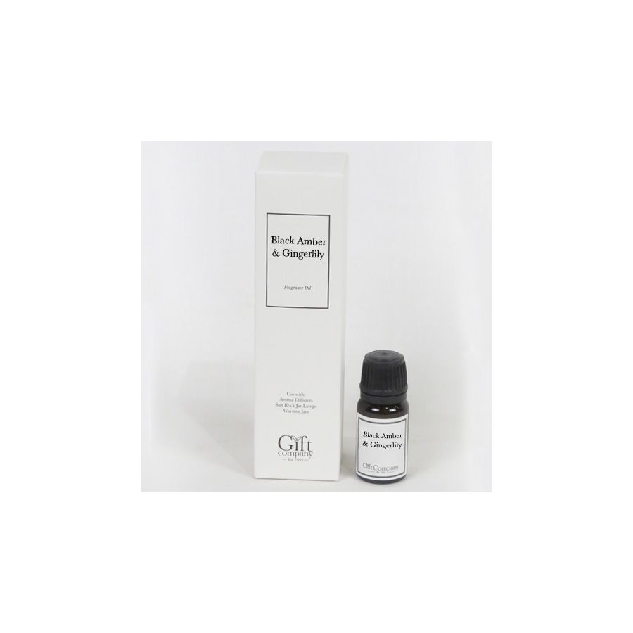 gift company Fragrance Oil 10ml-Black Amber & Gingerlily