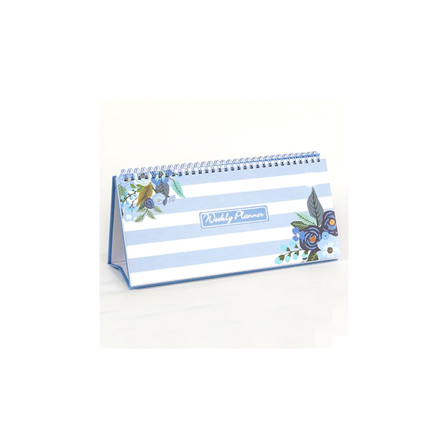 gift company Blue Floral Weekly Planner