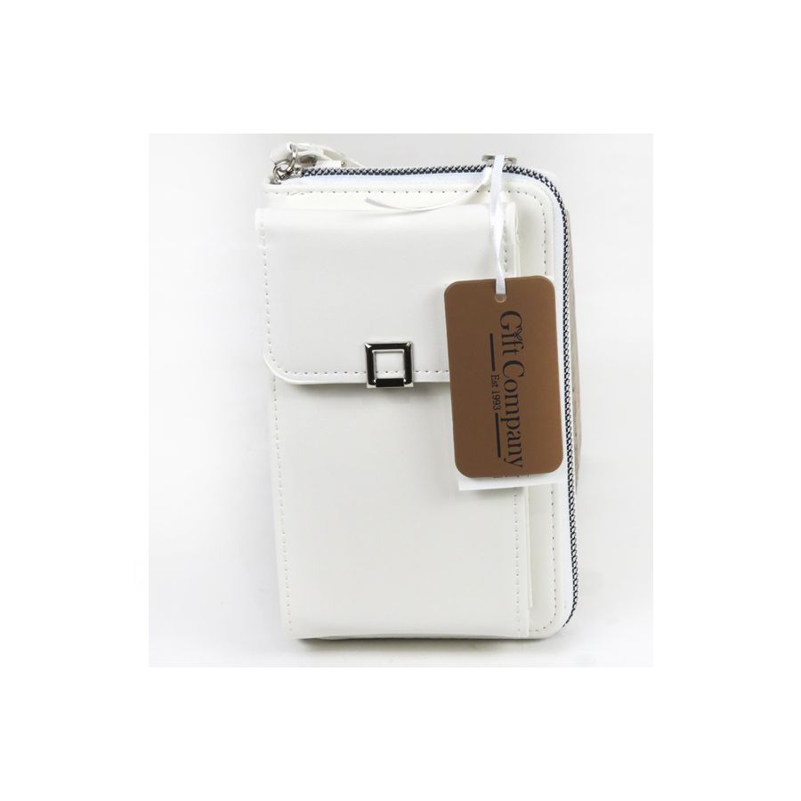 gift company Boxed Mini Cross Body Bag -White