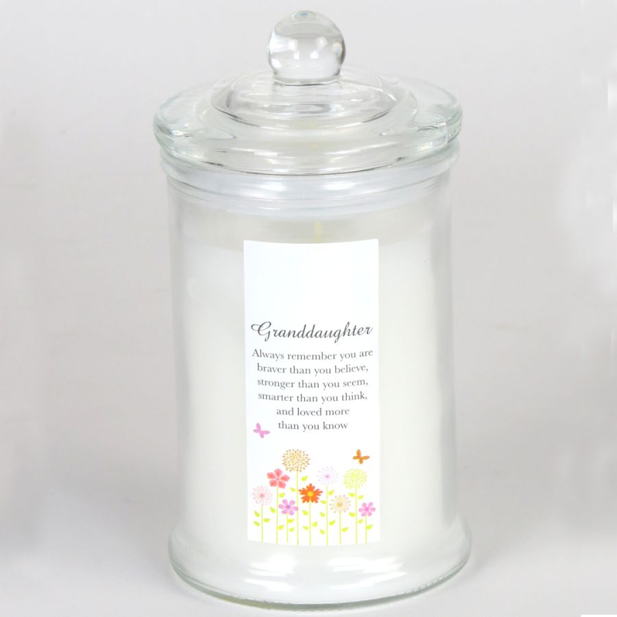 gift company Candle Jar-Granddaughter