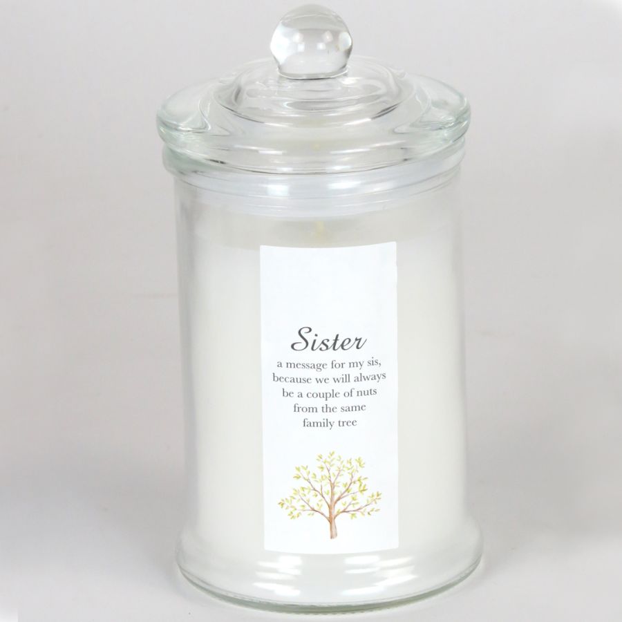 gift company Candle Jar-Sister