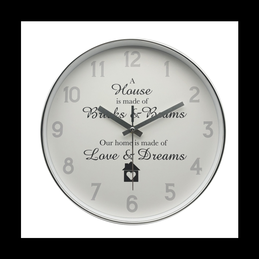 gift company Clock -House 30cm