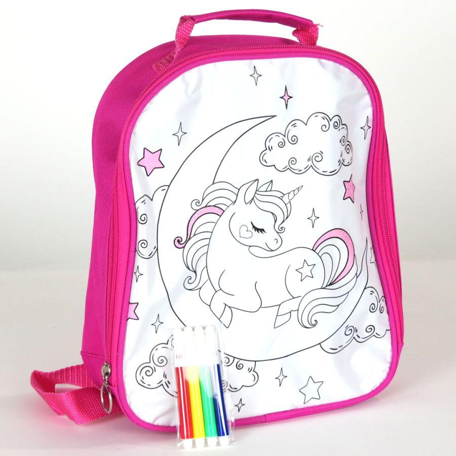 gift company Colour Your Own Backpack Unicorn