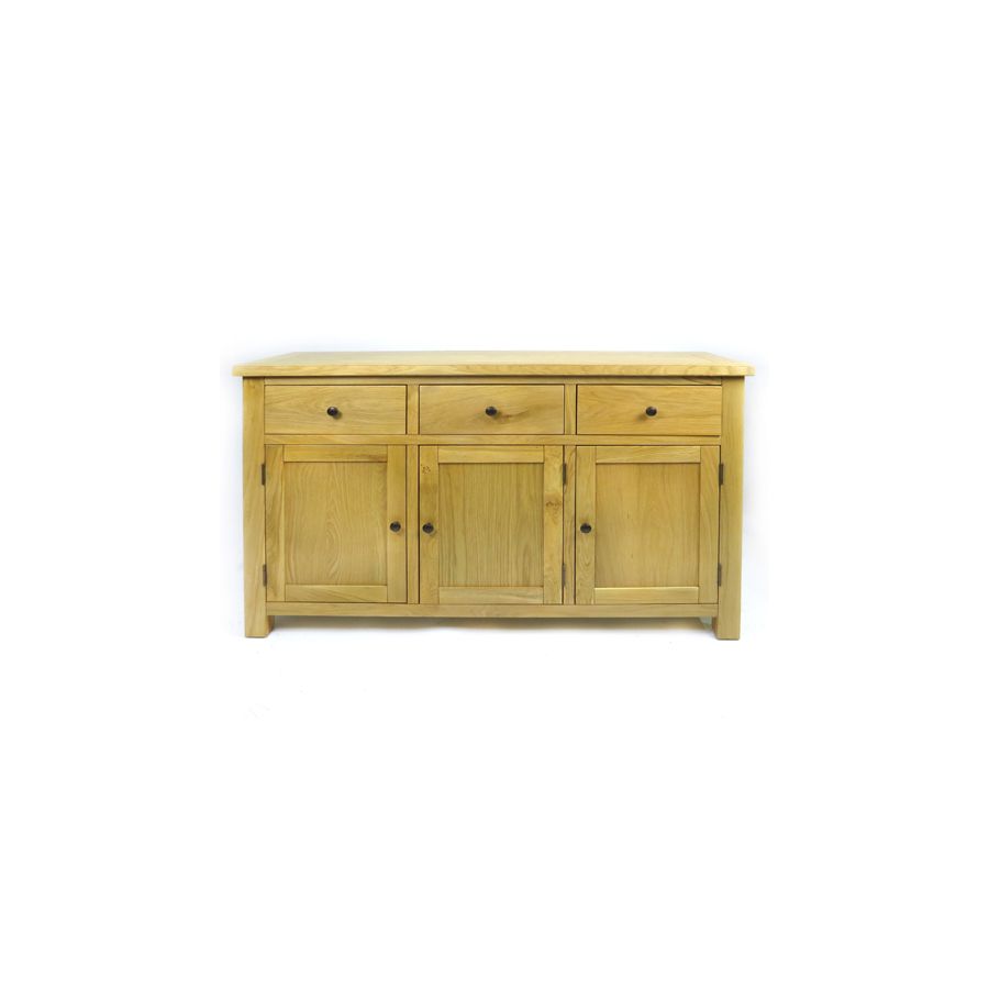 gift company Conwy Oak 3 Door Sideboard