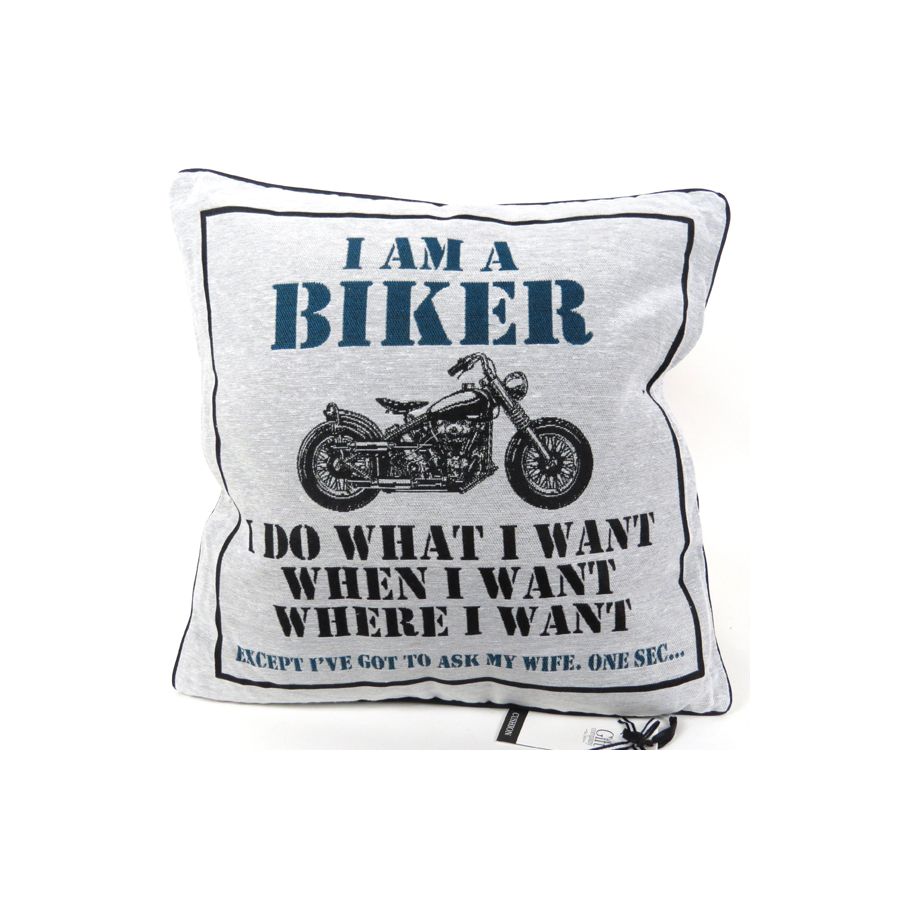 gift company Cushion - Biker
