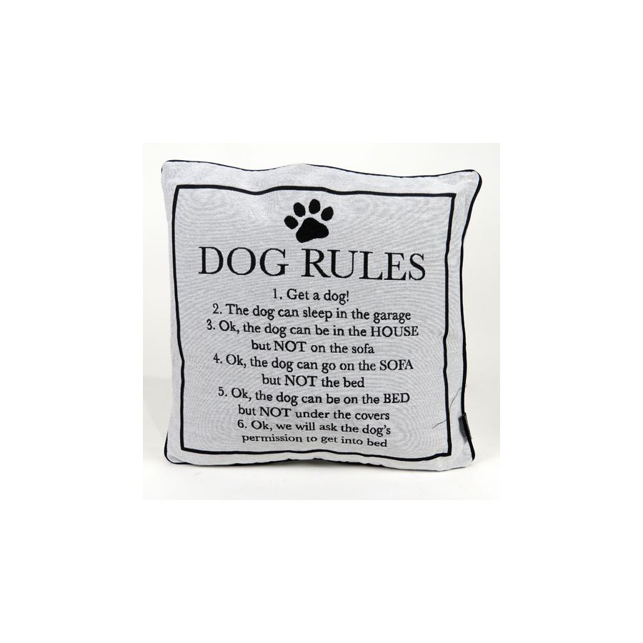 gift company Cushion - Dog Rules