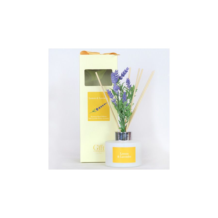 gift company Diffuser with Flower-Lemon & Lavender
