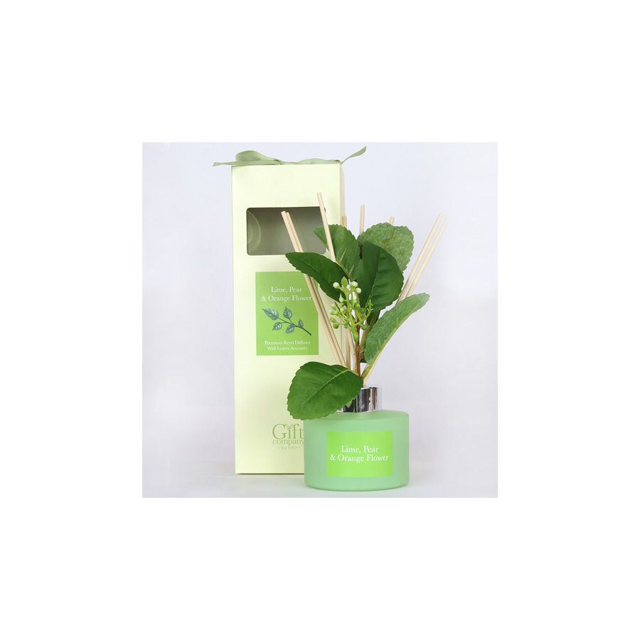 gift company Diffuser with Flower-Lime Pear & Orange