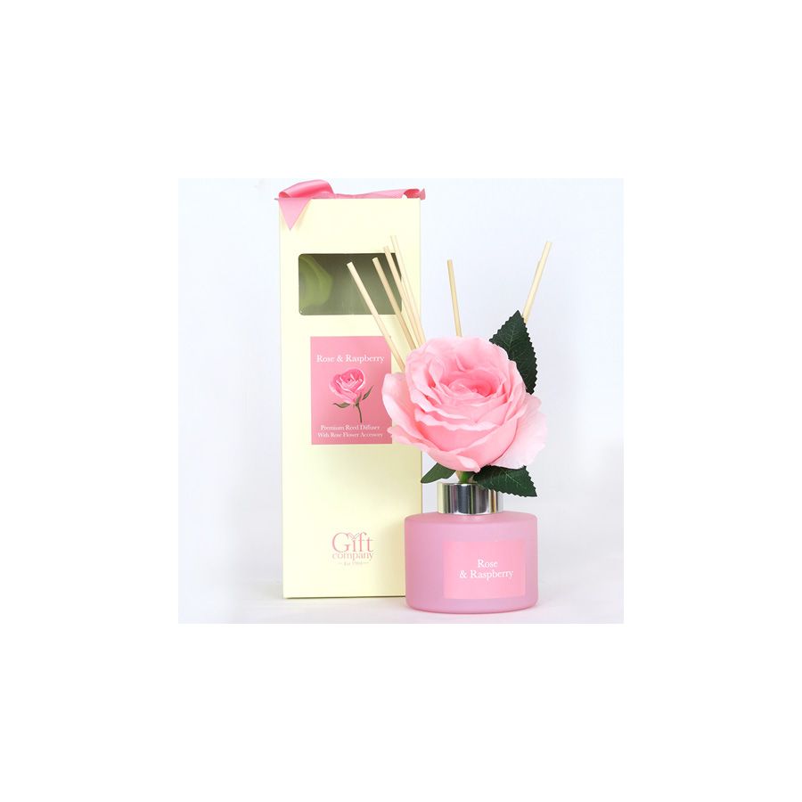 gift company Diffuser with Flower-Rose & Raspberry