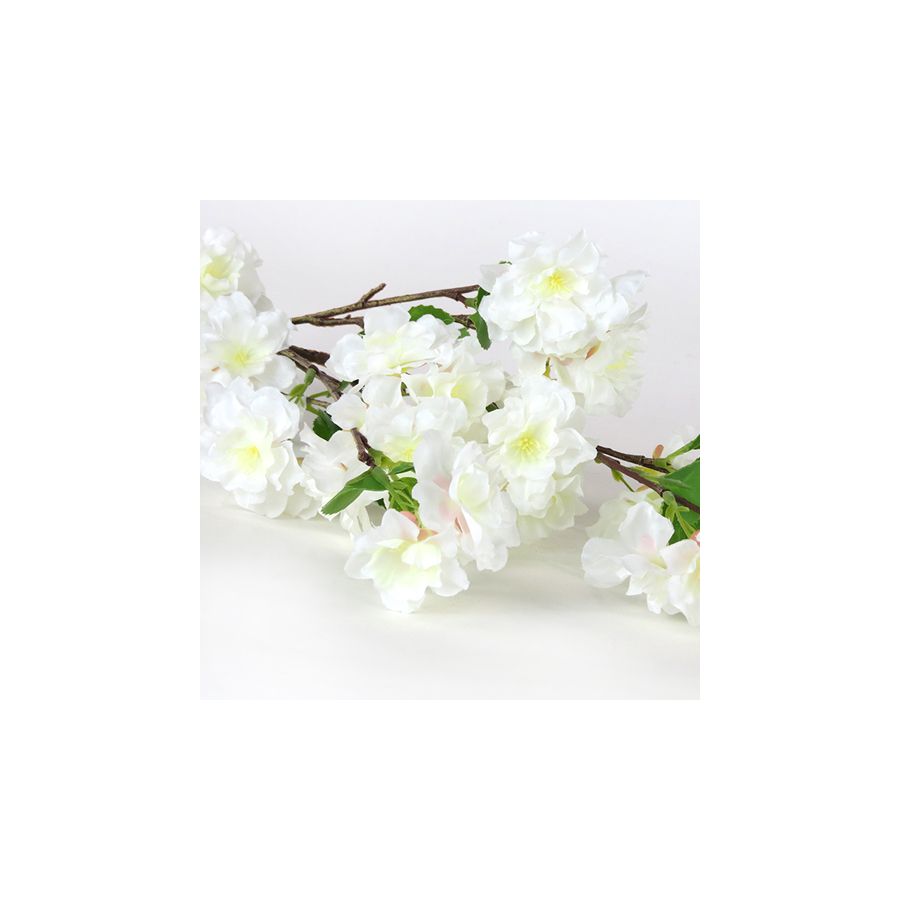 gift company Faux Flower -White Blossom Stem