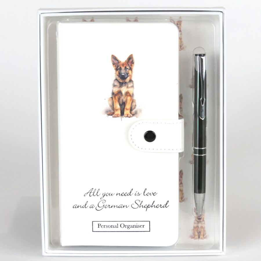 gift company German Shepard Personal Organiser
