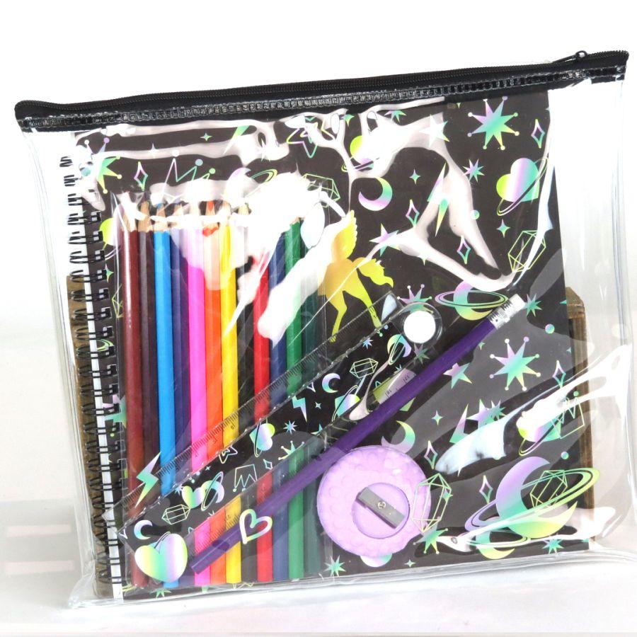 gift company Iridescent Unicorn Stationery Set