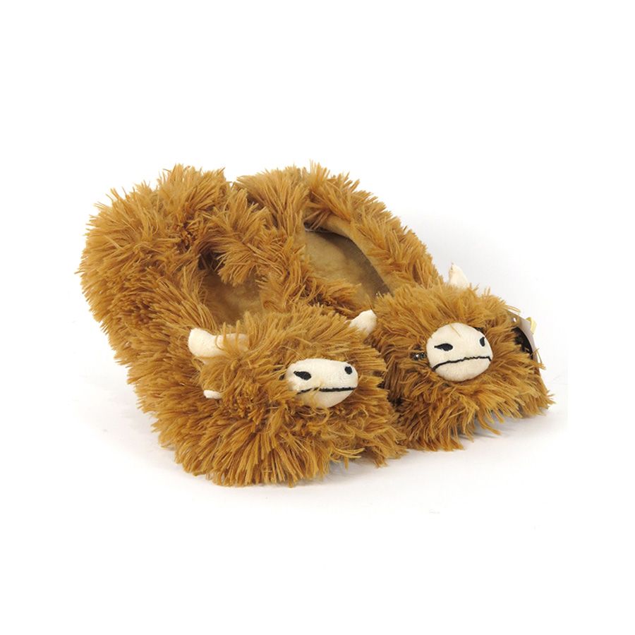 gift company Leeroy Cow Slippers