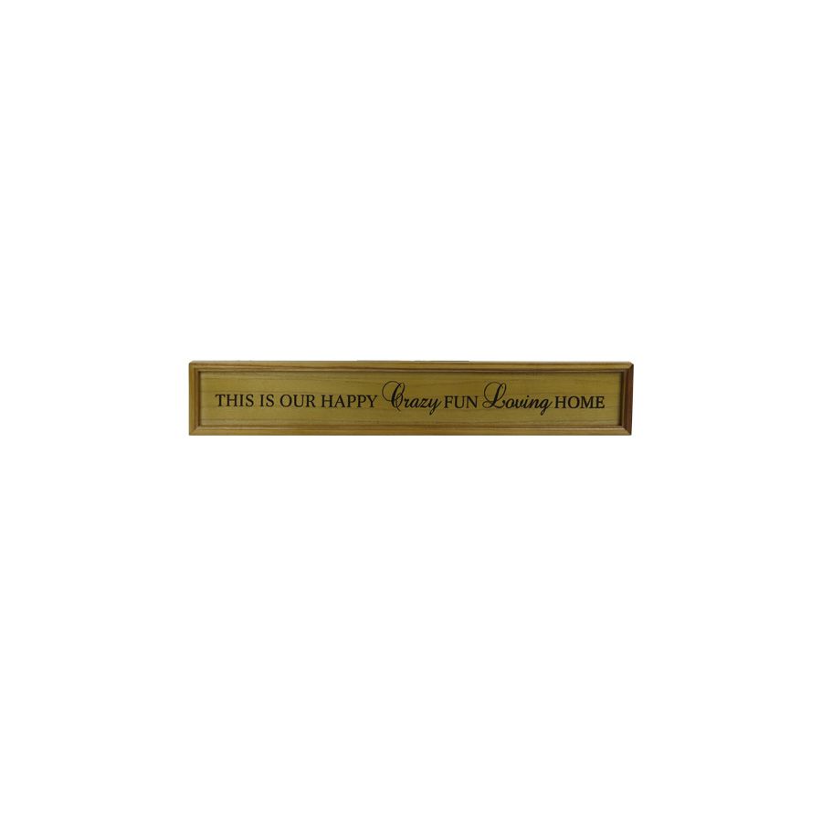 gift company Long Wooden Plaque Home