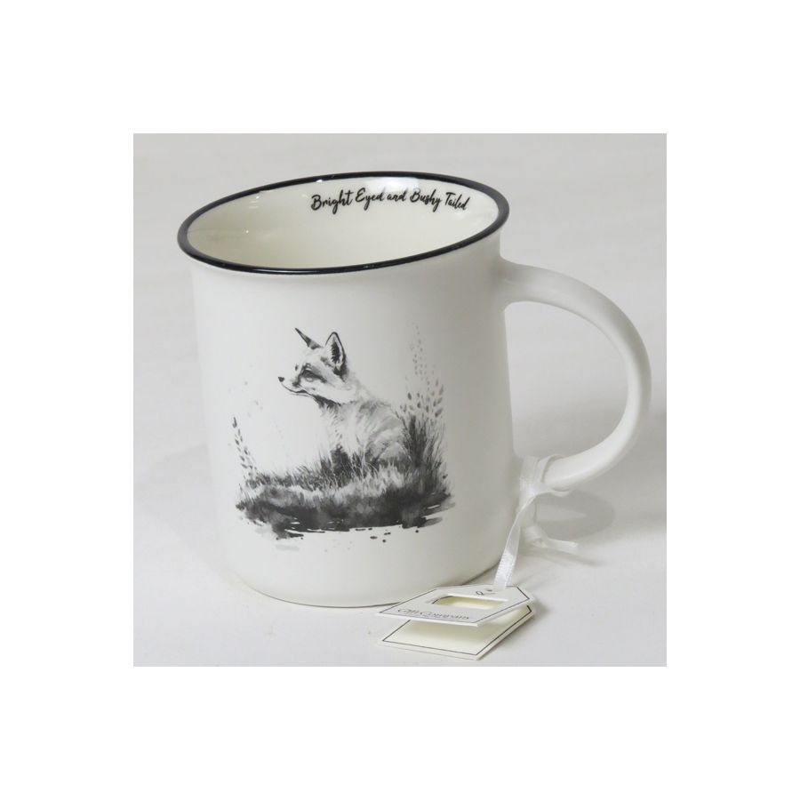 gift company Mug - Bright Eyed and Bushy Tailed