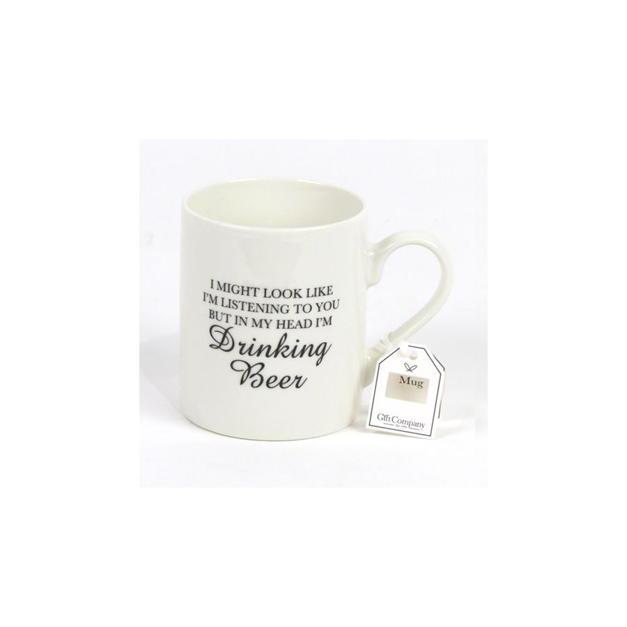 gift company Mug - Drinking Beer