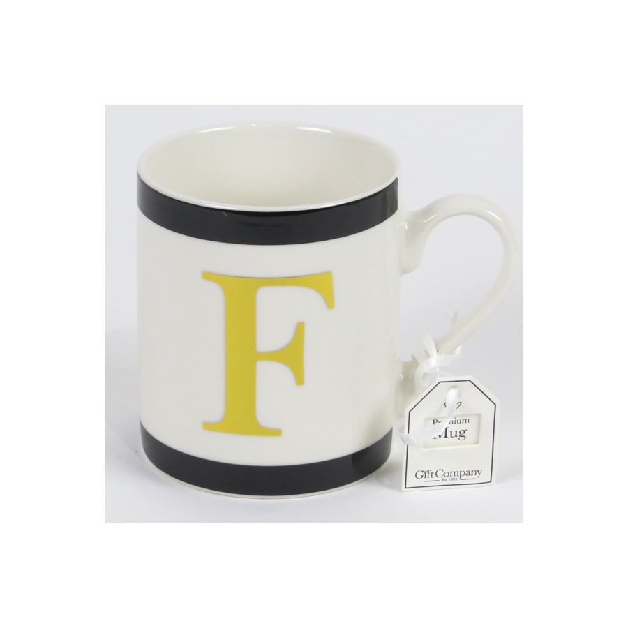 gift company Mug - F Alphabet