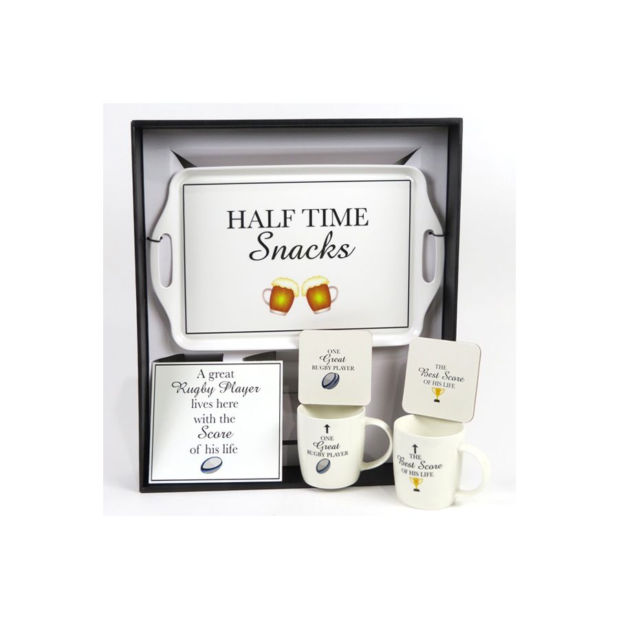 gift company Mug Pairing Gift Set -Watching Rugby