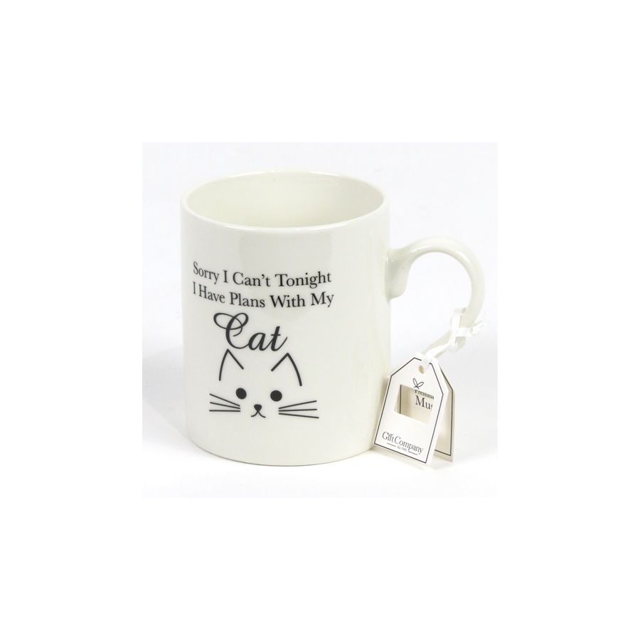 gift company Mug - Plans with my Cat