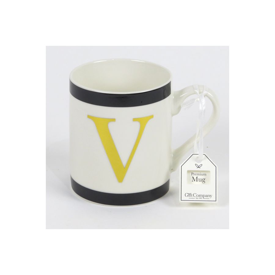 gift company Mug - V Alphabet