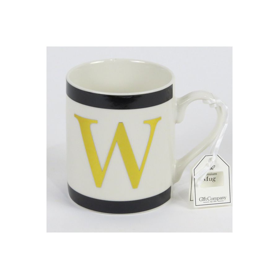 gift company Mug - W Alphabet