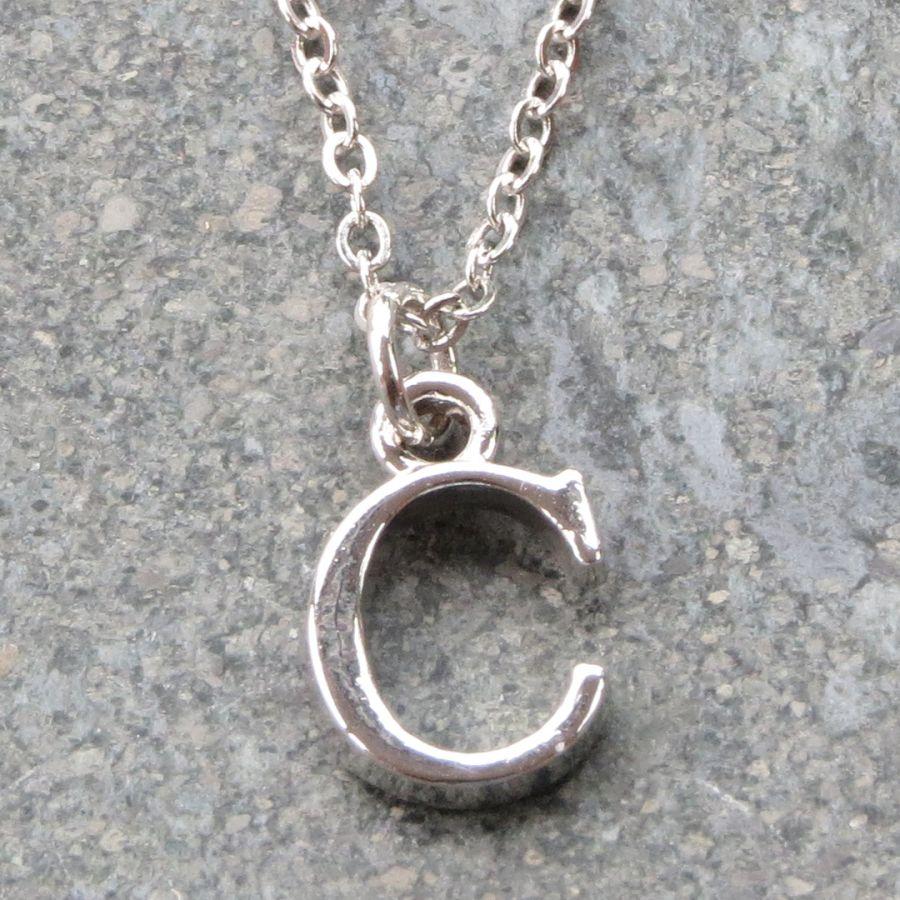 gift company Necklace Alphabet -C