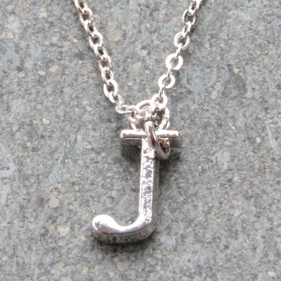 gift company Necklace Alphabet -J