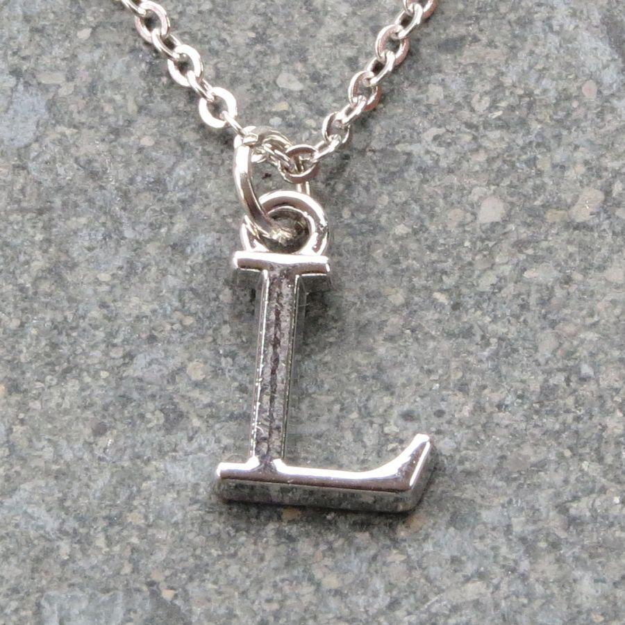 gift company Necklace Alphabet -L