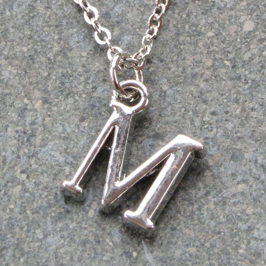 gift company Necklace Alphabet -M