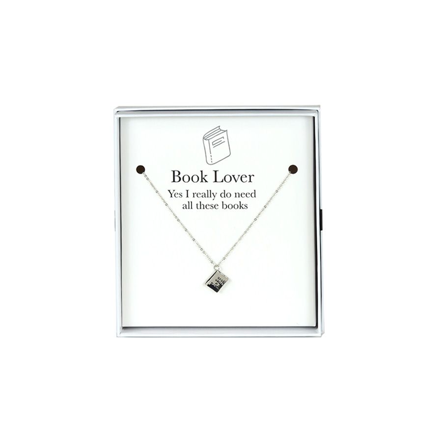 gift company Necklace -Book Lover