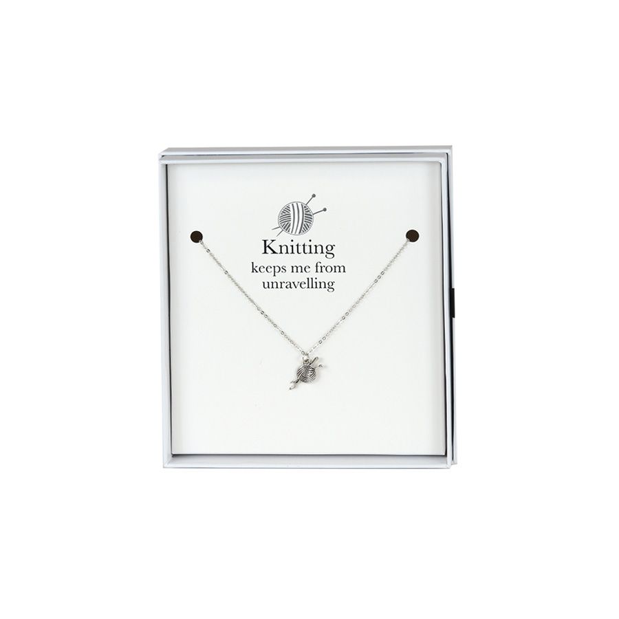 gift company Necklace -Knitting