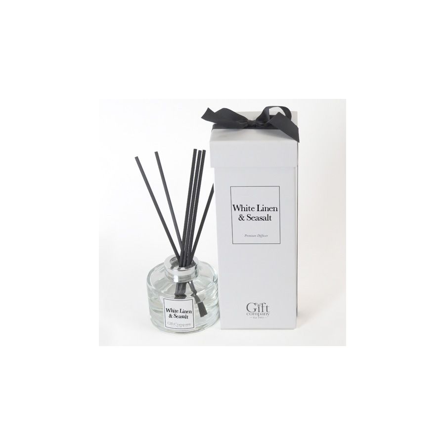 gift company Premium Diffuser-White Linen & Sea Salt