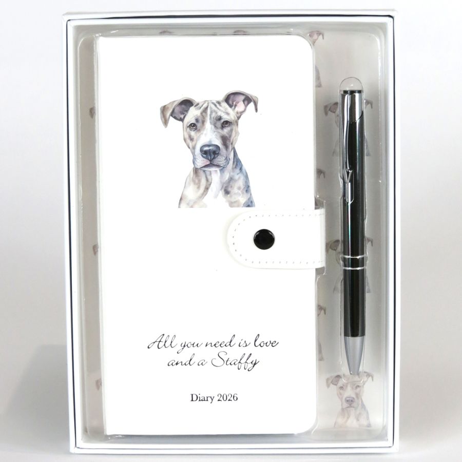 gift company Staffy 2026 Diary and Pen Gift