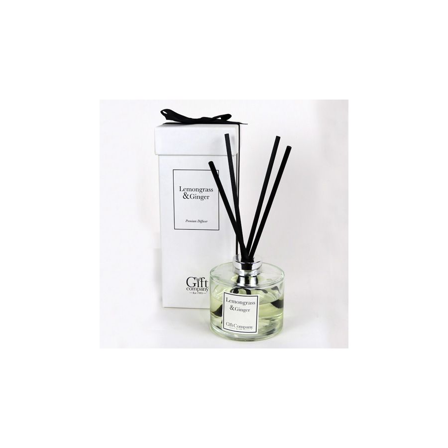 gift company Large Premium Diffuser-Lemongrass & Ginger