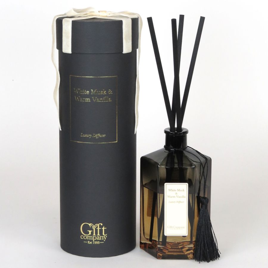 gift company Luxury Diffuser 300ml-White Musk & Warm Vanilla